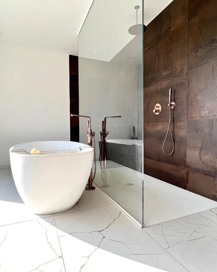 Salle de bains rénovée